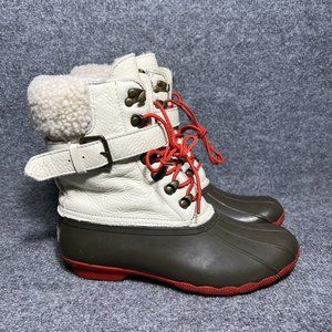 Sperry shearwater best sale flannel boots